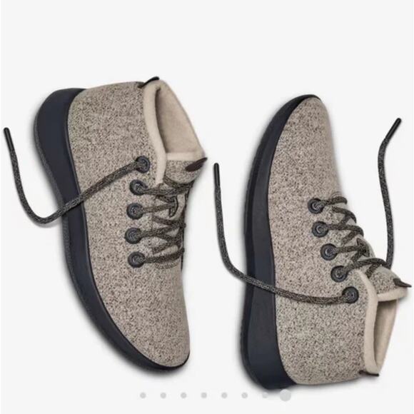 Allbirds Wool Runner-up Mizzles High tops Heathered Gray Women's Size 9 - Picture 2 of 10